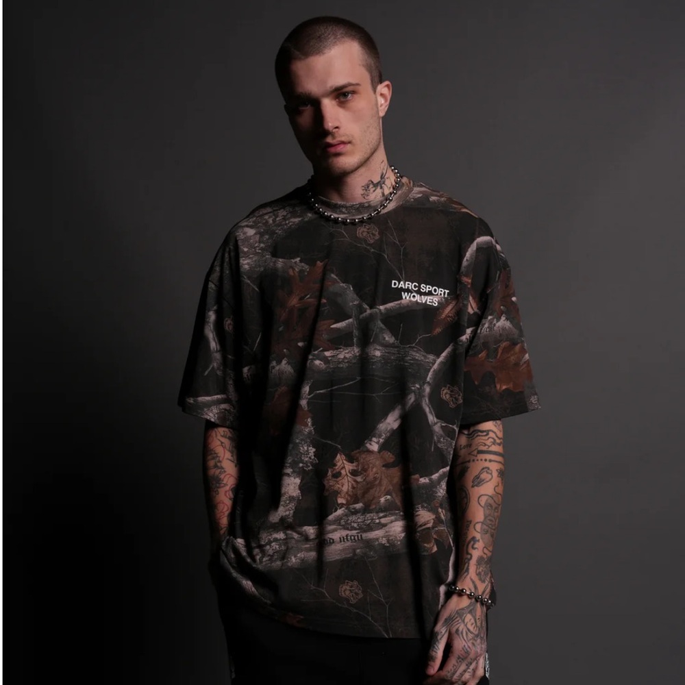 Darcsport Woodland Camo Tee - Picture 4 of 5